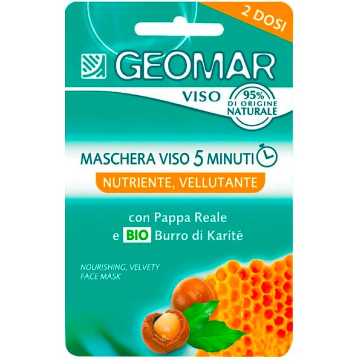 Geomar Maschera Viso Nutriente Vellutante Per Pelli Secche 15ml