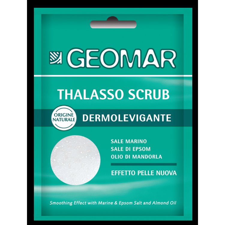 Geomar Thalasso Scrub Dermolevigante Monodose Esfoliante Corpo, 85g