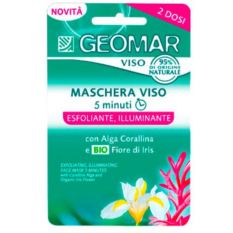 Geomar Maschera Viso Esfoliante Illuminante 15ml