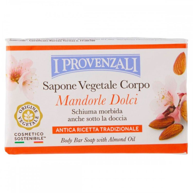 I Provenzali Sapone Corpo Olio di Mandorle Dolci per Bambini 250gr