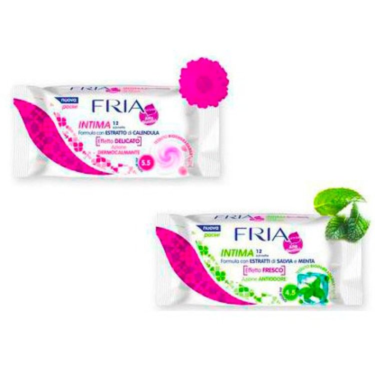 Fria Easy Salviette Intime Delicato o Fresco 12 Pezzi