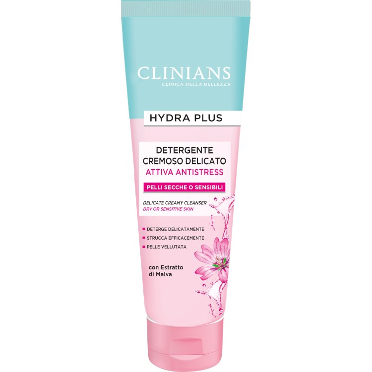 Clinians Hydra Plus Detergente Cremoso Delicato per Pelli Secche 150ml Clinians Hydra Plus Detergente Cremoso Delicato per Pelli Secche 150ml