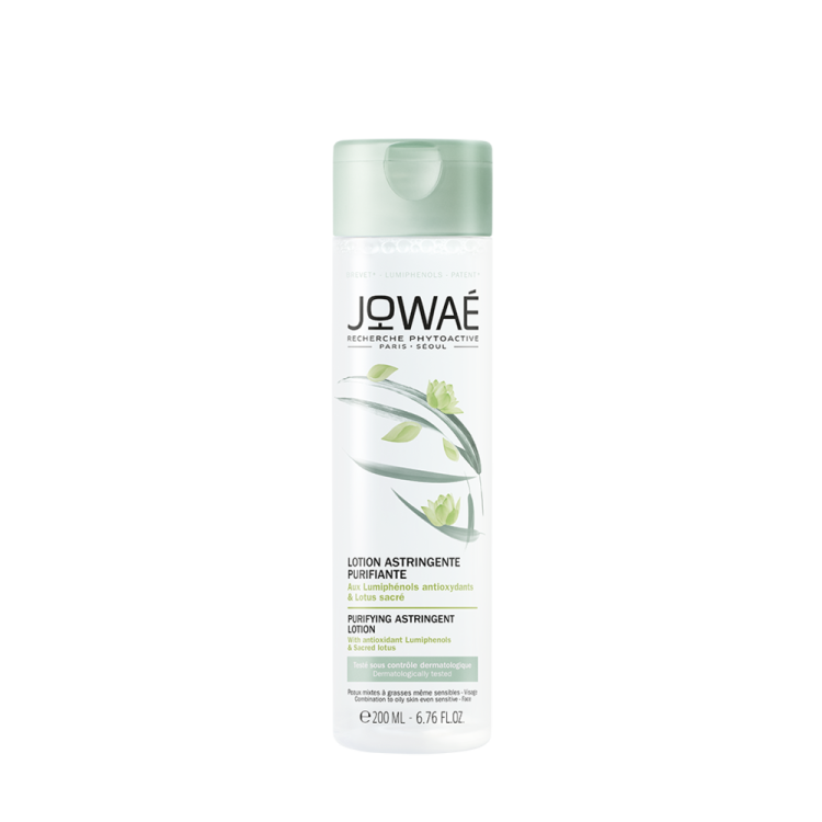 Jowae Lozione Viso Astringente - Lozione purificante per pelle mista e grassa - 200 ml