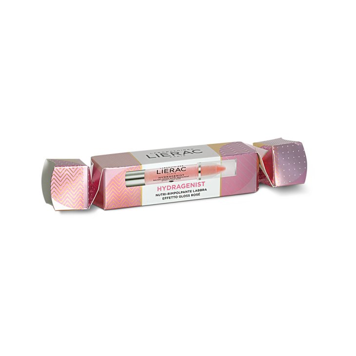 Lierac Cofanetto Hydragenist Labbra Rosé - Balsamo labbra nutri-rimpolpante effetto gloss rosato