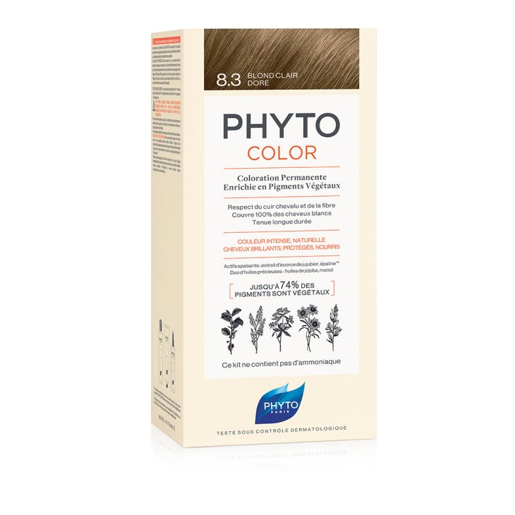 Phyto PhytoColor Tintura Colore 8.3 Biondo Chiaro Dorato