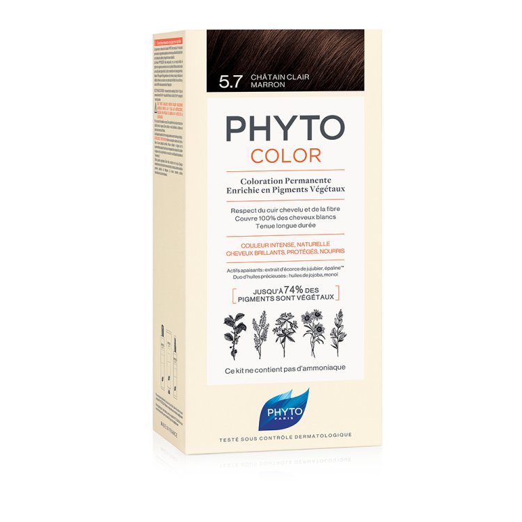 Phyto PhytoColor Tintura Colore 5.7 Castano Chiaro Tabacco 	