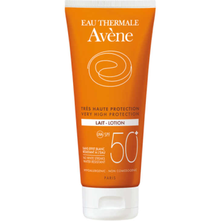 Eau Thermale Avene Latte Solare SPF 50+ - Protezione solare molto alta per il corpo - 250 ml