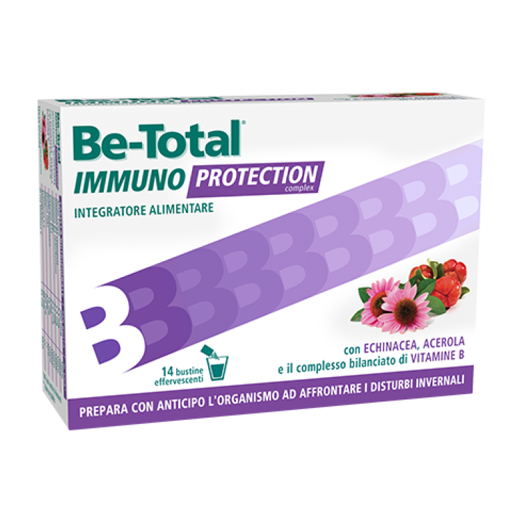 BeTotal Immuno Protection - Integratore alimentare per supportare le difese immunitarie - 14 bustine