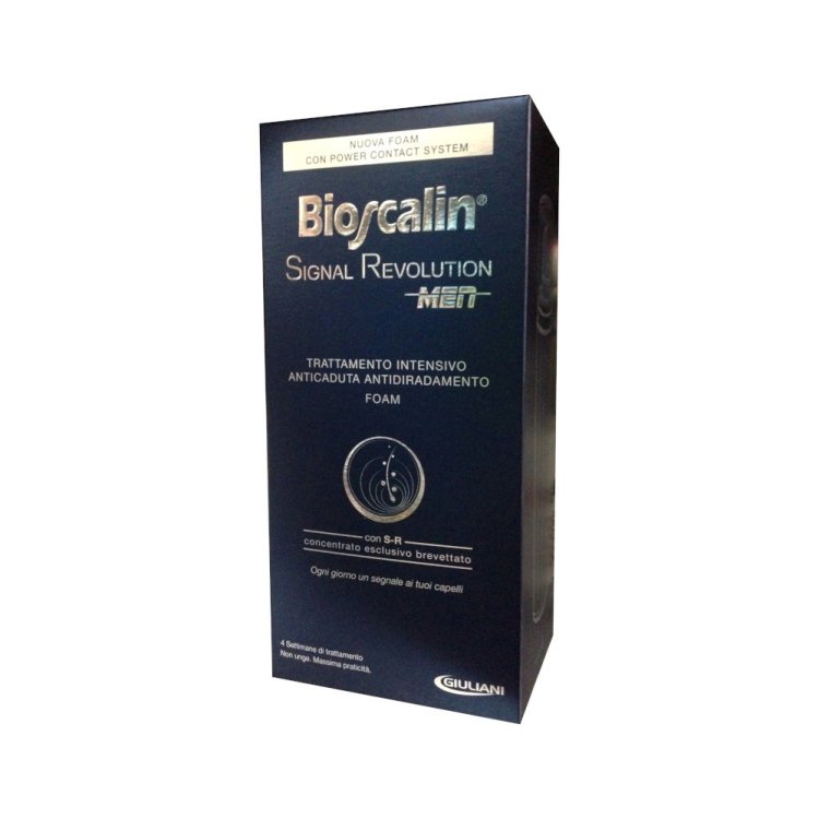 Bioscalin Signal Revolution Foam Men Trattamento intensivo anticaduta 75 ml