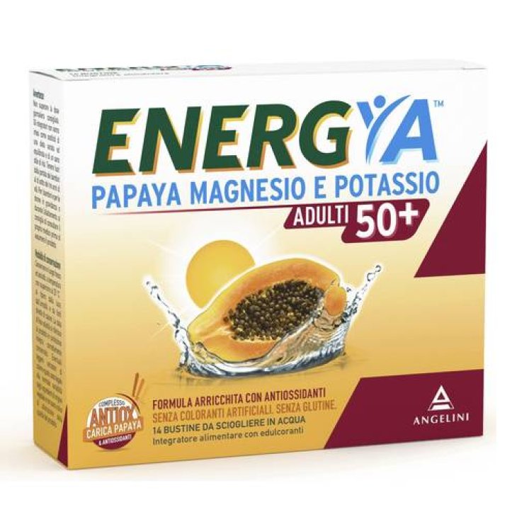 Body Spring Energya Papaya Fermentata Magnesio e Potassio 50+ 14 Bustine