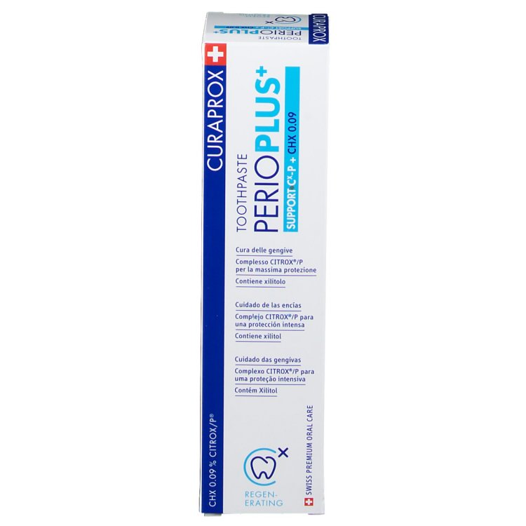 Curaprox Perioplus Dentifricio Support con Clorexidina 0,09% 75 ml