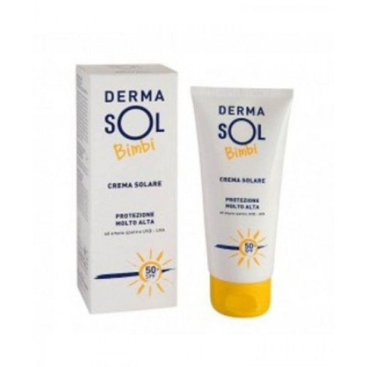 Dermasol Pediatrico Bimbi Crema Solare SPF 50+ Protezione Solare Molto Alta 100 ml