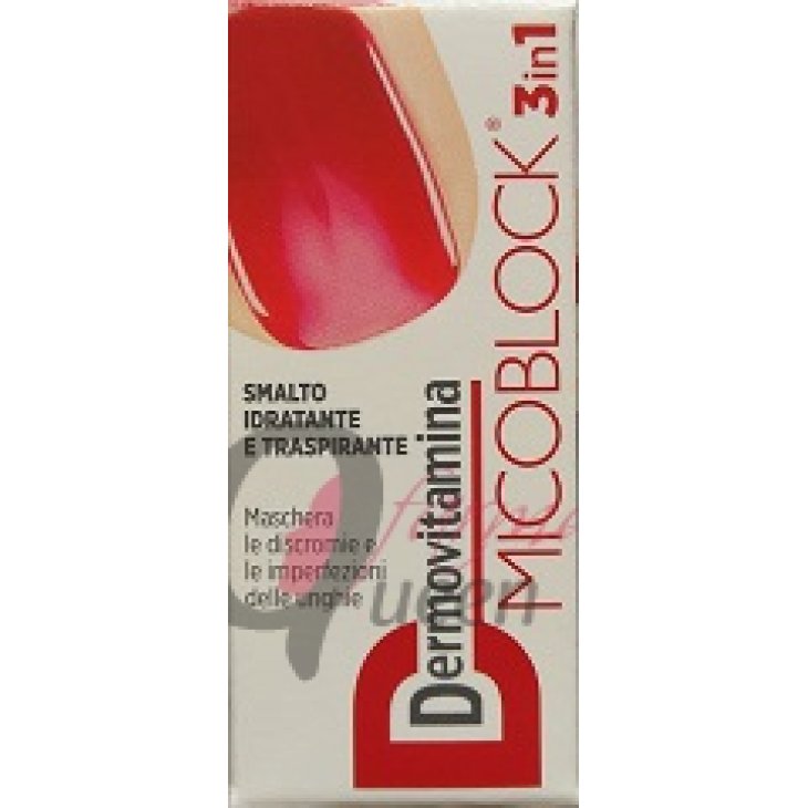 Dermovitamina Mico Block Trattamento 3 in 1 Smalto Idratante e Traspirante Ungueale 5 ml