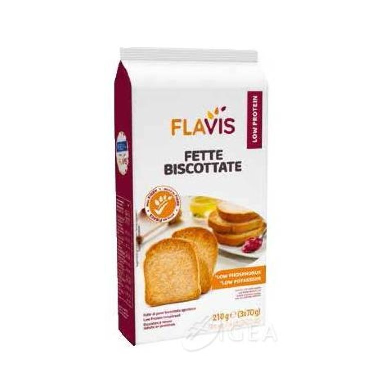 Mevalia Flavis Fette Biscottate Aproteiche 210 g