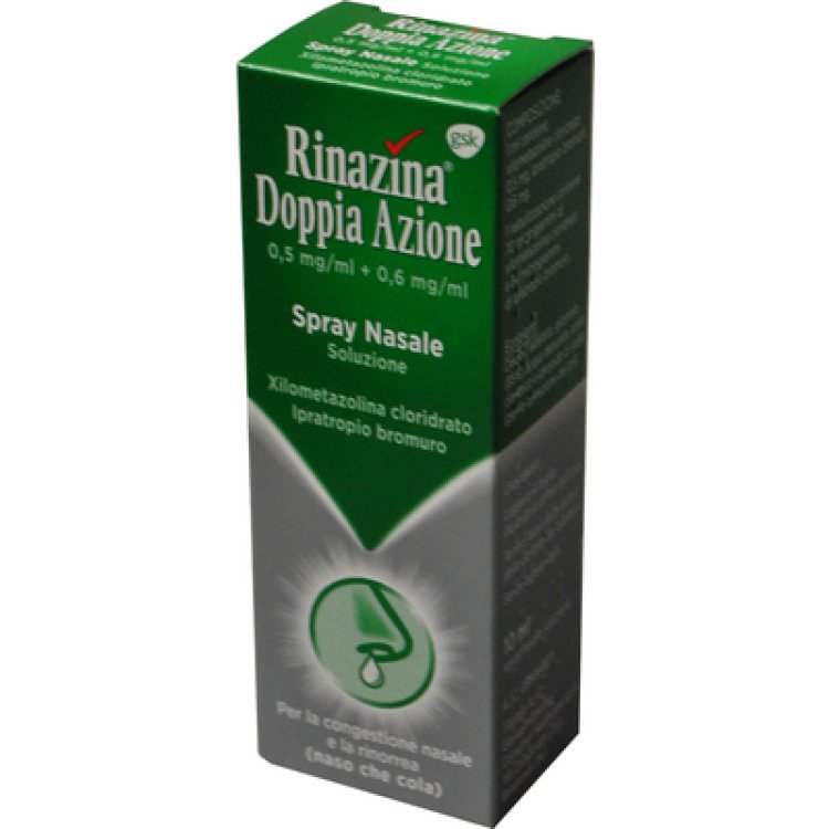 Rinazina Doppia Azione 10ml 5mg + 6mg