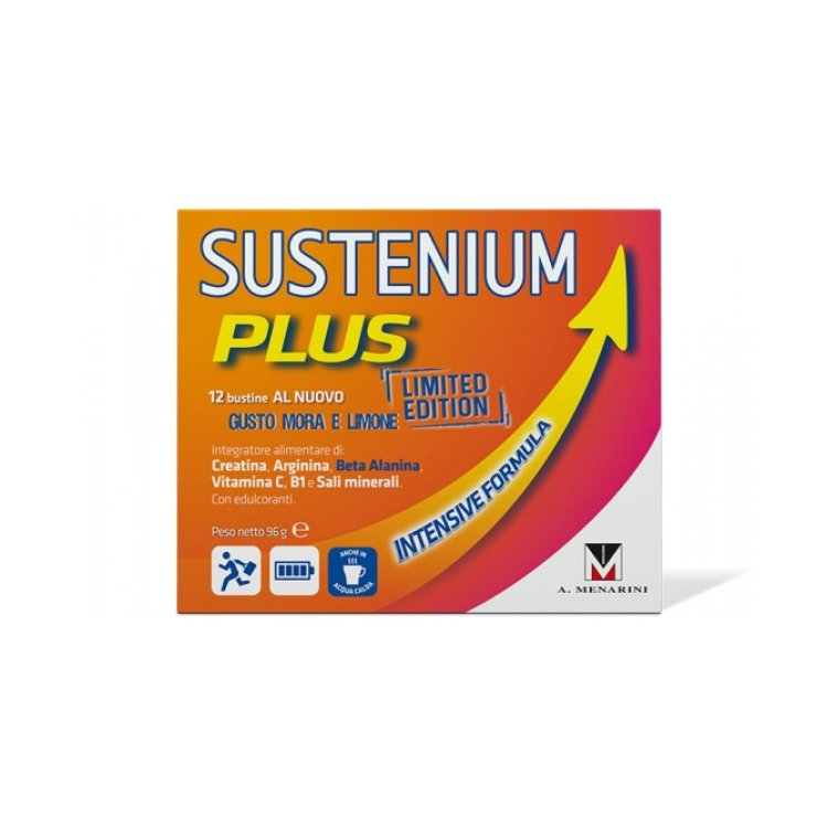 Sustenium Plus Limited Edition Gusto Mora e Limone 12 Bustine