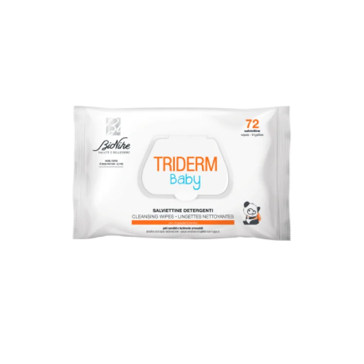 Triderm Baby Salviettine Detergenti 72 pezzi