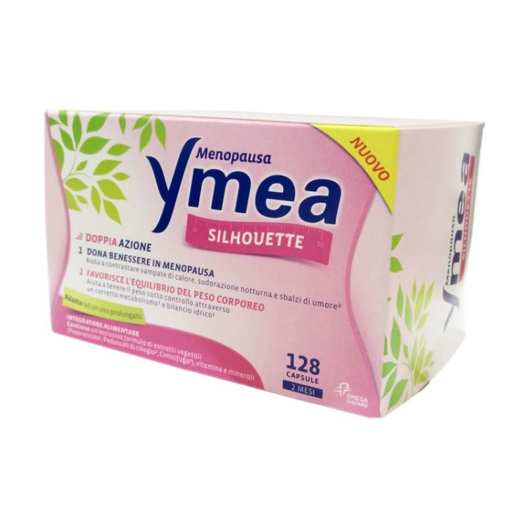 Ymea Silhouette - Integratore per l'equilibrio del peso corporeo in menopausa - 128 capsule