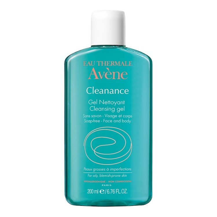 Avene Cleanance Gel - Detergente Purificante per pelli grasse a tendenza acneica - 200 ml