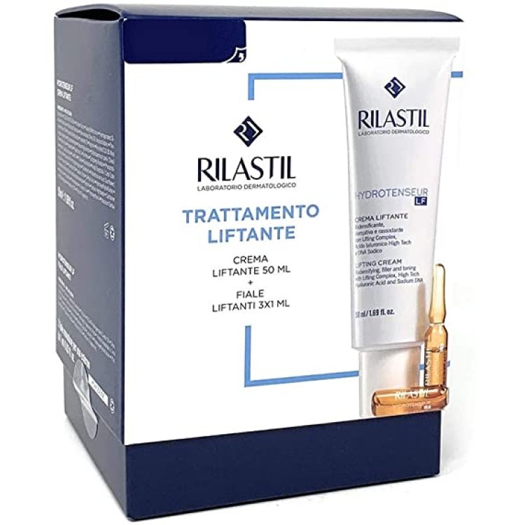 Rilastil Cofanetto Trattamento Liftante - Rilastil Hydrotenseur LF Crema Liftante 50 ml + Rilastil Hydrotenseur LF Fiale Liftanti 3 Fiale da 1 ml