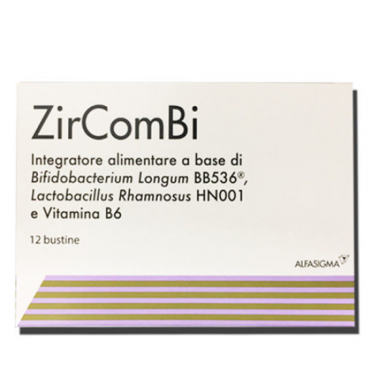 ZirComBi - Integratore per l'equilibrio della flora batterica - 12 bustine