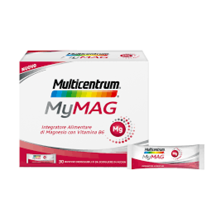 Multicentrum MyMag - Integratore alimentare per stanchezza ed affaticamento - 30 bustine orosolubili