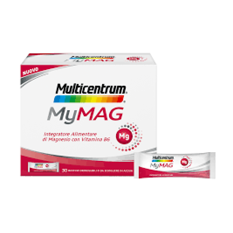 Multicentrum MyMag - Integratore alimentare per stanchezza ed affaticamento - 30 bustine orosolubili