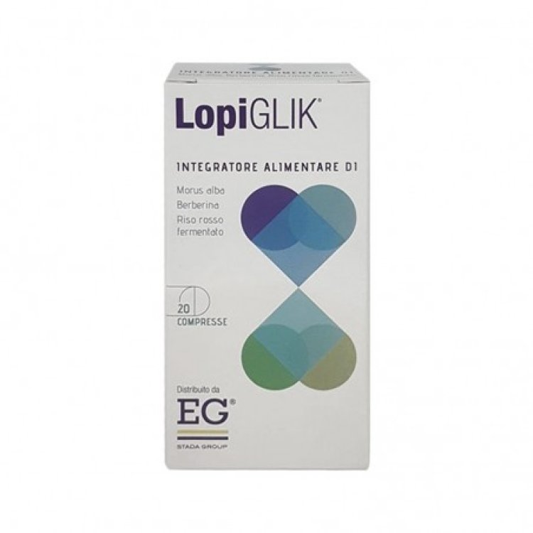 LopiGLIK - Integratore alimentare per il controllo del colesterolo - 20 compresse