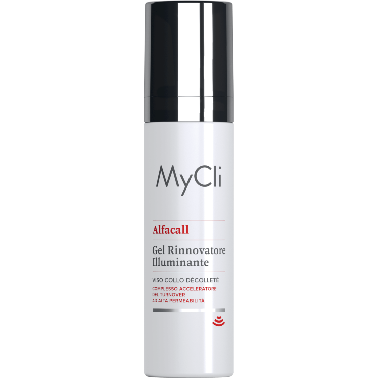 MyCli Alfacall Gel Illuminante - Adatto per viso, collo e decolletè - 50 ml