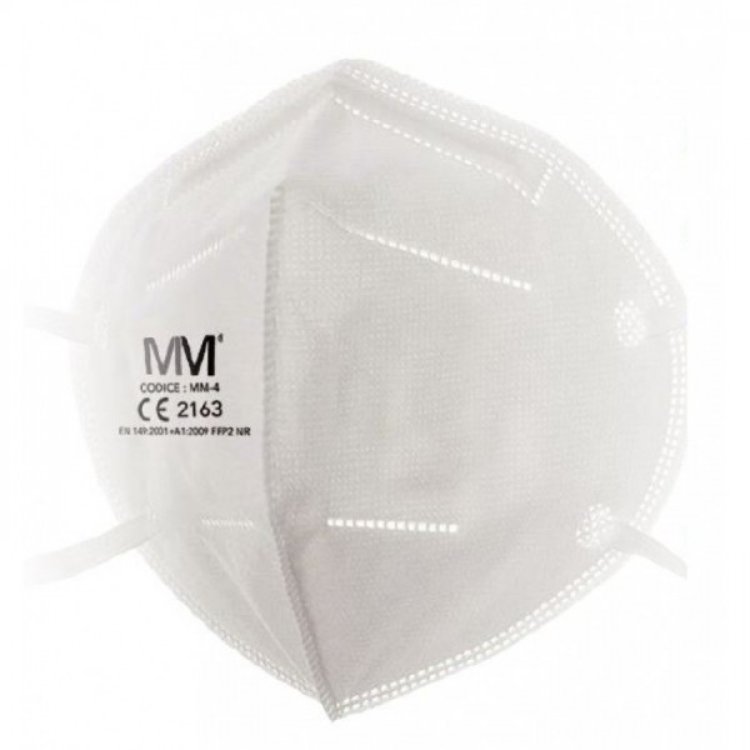 Mascherina Protettiva FFP2 Certificata Munus Medical - 1 pezzo - Dispositivo di Protezione Individuale DPI