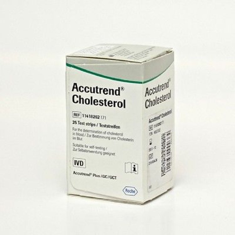ACCUTREND CHOLESTEROL 25 Strisce per Colesterolo