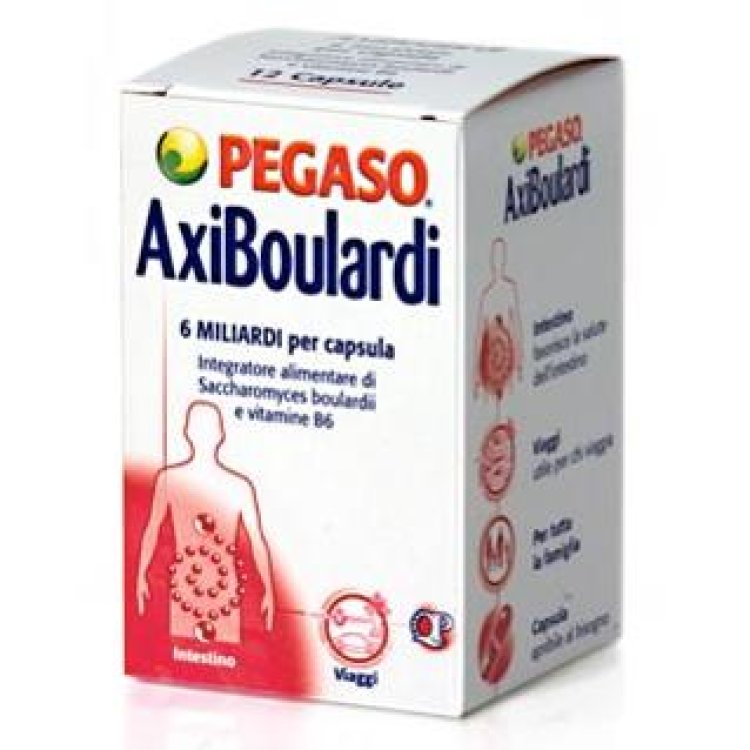 AxiBoulardi Pegaso - Integratore per l'equilibrio della flora batterica intestinale - 30 capsule