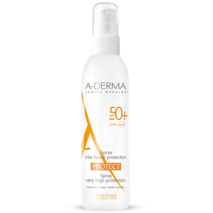Aderma Protect Spray SPF 50+ Protezione Solare Molto Alta 200ml
