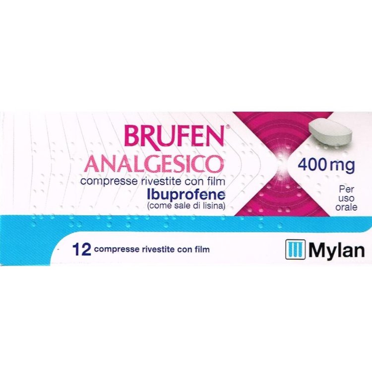Brufen Analgesico Ibuprofene 12 Compresse 400 mg