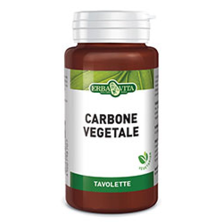 CARBONE Vegetale 100 Tavolette 500 mg ErbaVita