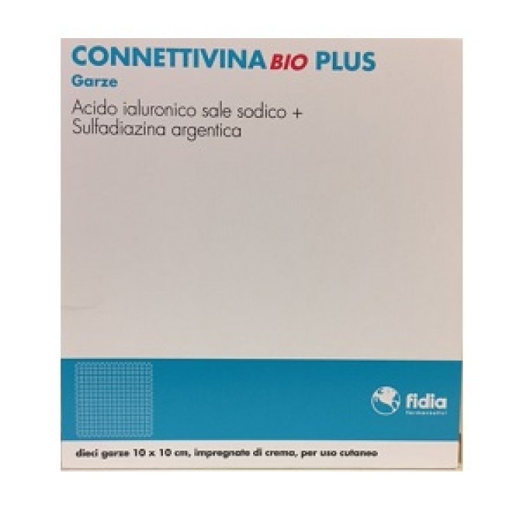 CONNETTIVINA BIO Plus Garza Medicata 10x10 cm 10 garze