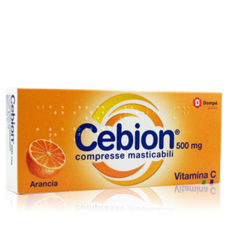 Cebion 500mg 20 compresse Masticabili Arancia