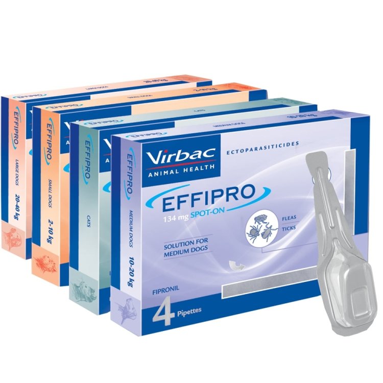 EFFIPRO Spot-On  4 Pipette 402mg