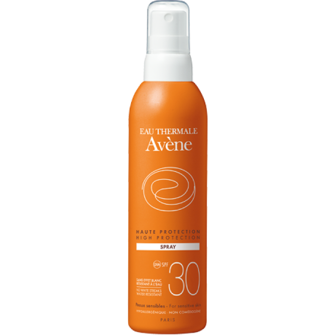 Eau Thermale Avene Spray Corpo SPF 30 Protezione Solare Alta 200 ml