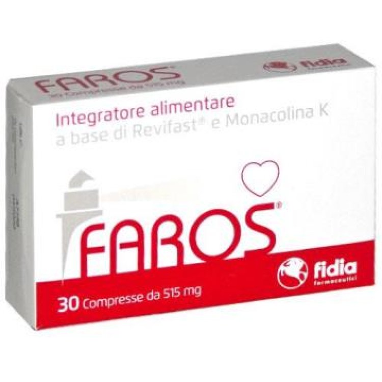 FAROS - Integratore alimentare per il controllo del colesterolo - 30 compresse