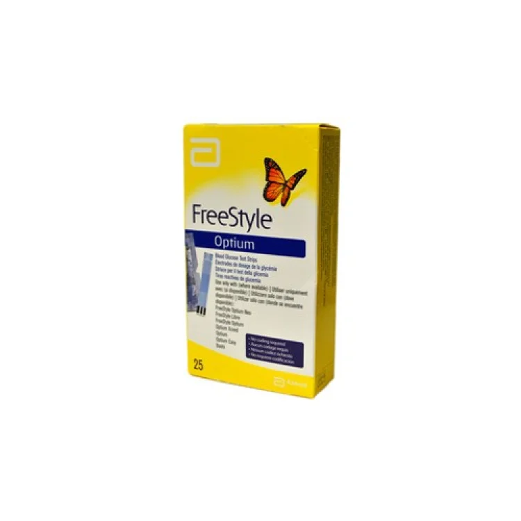 FREESTYLE Optium 25 Strisce reattive per Glicemia