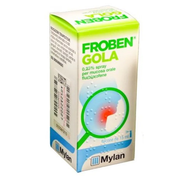 Froben Gola Spray Nebulizzatore 15 ml 0,25%