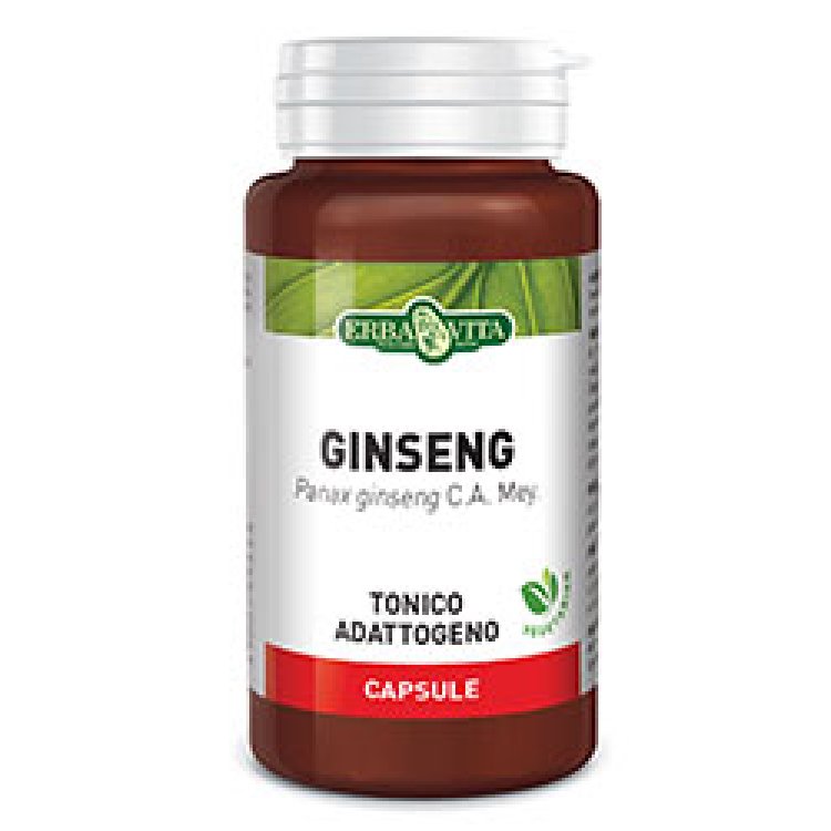 GINSENG 60 Capsule Monoplanta Integratore Alimentare ErbaVita