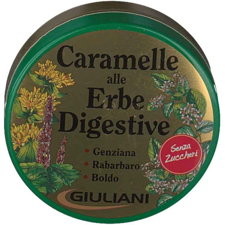 Giuliani Caramelle Digestive alle Erbe senza Zucchero 60 g