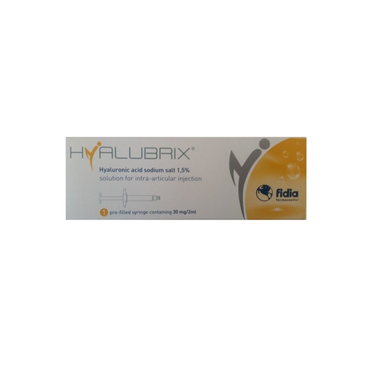 Hyalubrix 30 Soluzione per Iniezione Intrarticolare 1 Siringa pre-riempita 30mg/2ml