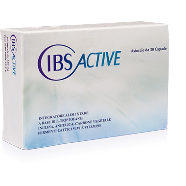 IBS Active - Integratore per il trattamento della sindrome dell'intestino irritabile - 30 capsule