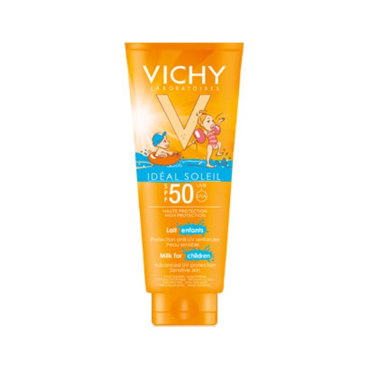 Vichy Ideal Soleil Latte Corpo  SPF50 - Protezione solare molto alta per bambini - 300 ml
