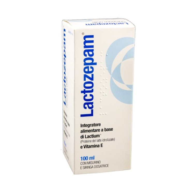Lactozepam - Integratore alimentare per i disturbi del sonno dei bambini - Sciroppo - 100 ml