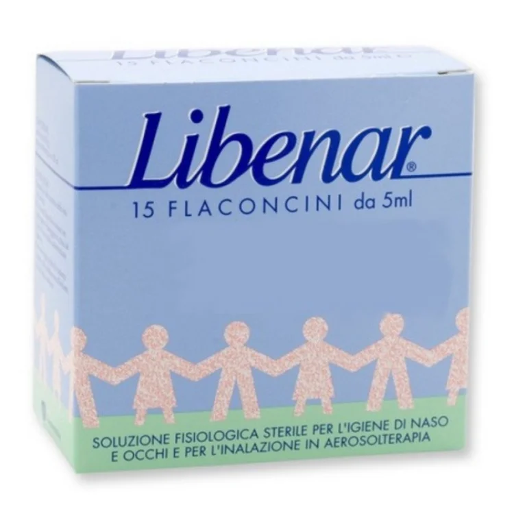 Libenar 15 flaconcini monodose soluzione fisiologica 5ml