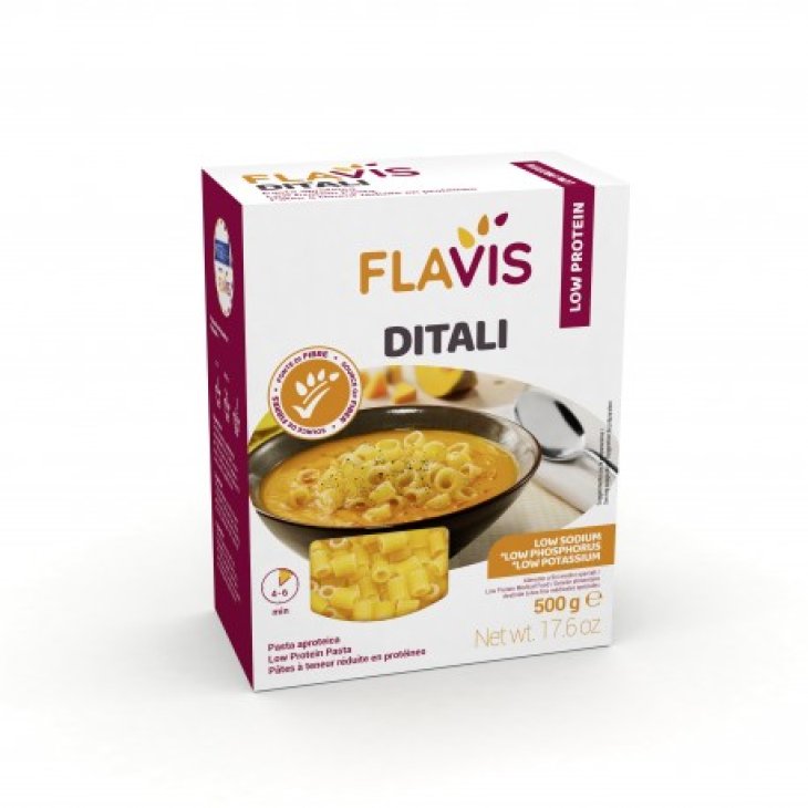 MEVALIA Flavis Pasta Aproteica Ditali 500 g